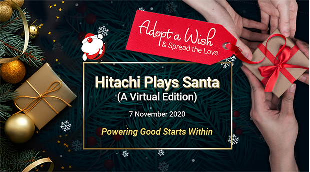 Hitachi Plays Santa 2020